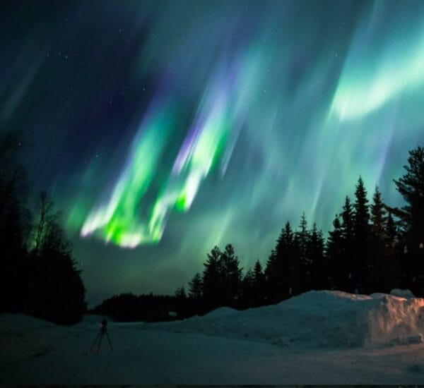 Northern lights in Lapland