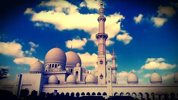 Grand mosque in Abu Dhabi