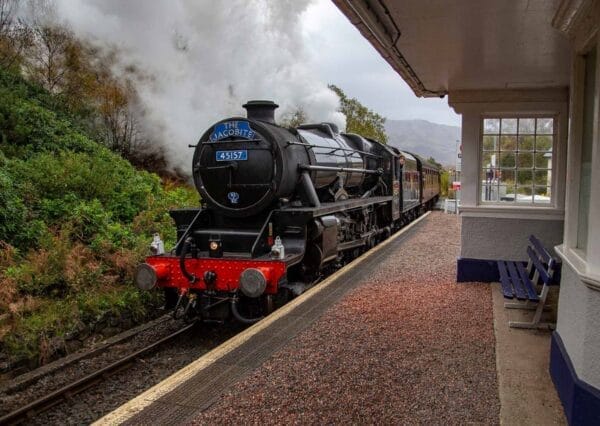 Harry potter steam train Scotland