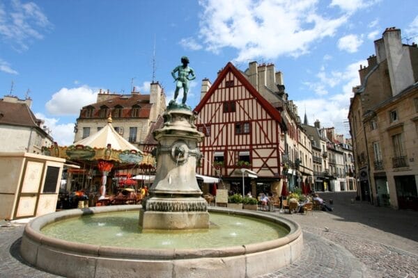 Dijon square in France