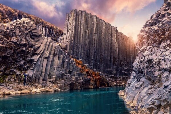 Studlagil canyon Iceland