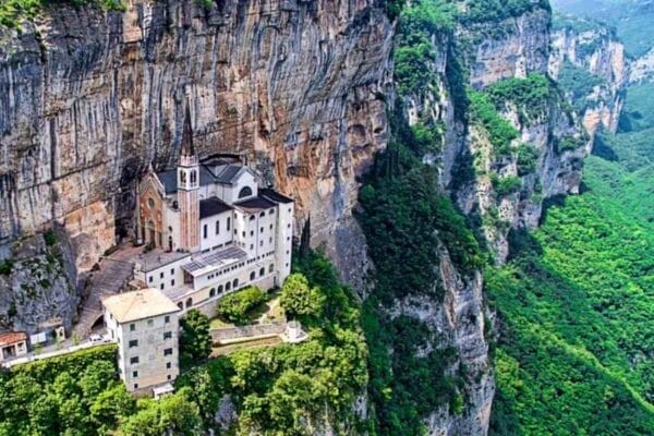 Santuario de la Madonna della Corona in Italy